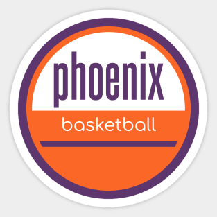 phoenix basketball Sticker